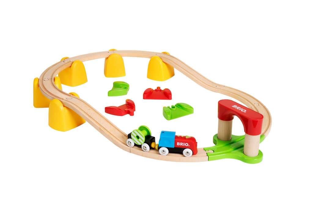 25 Piece Wood Train Set D422043