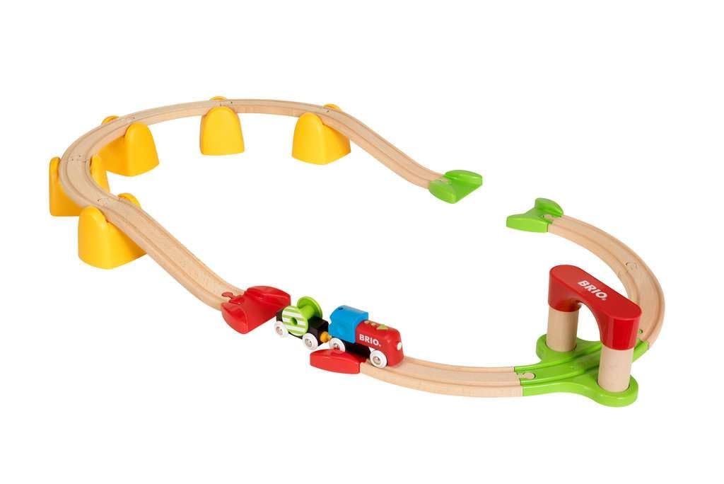25 Piece Wood Train Set D422043