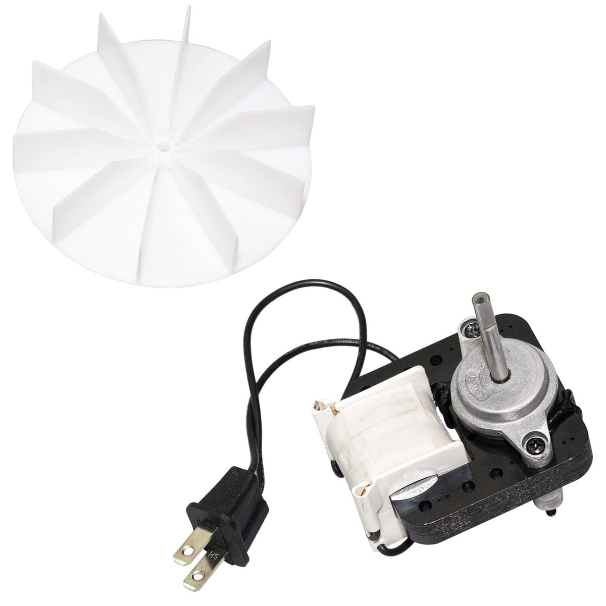 Bathroom Vent Exhaust Fan Motor Replacement Kit 50CFM 120V U608