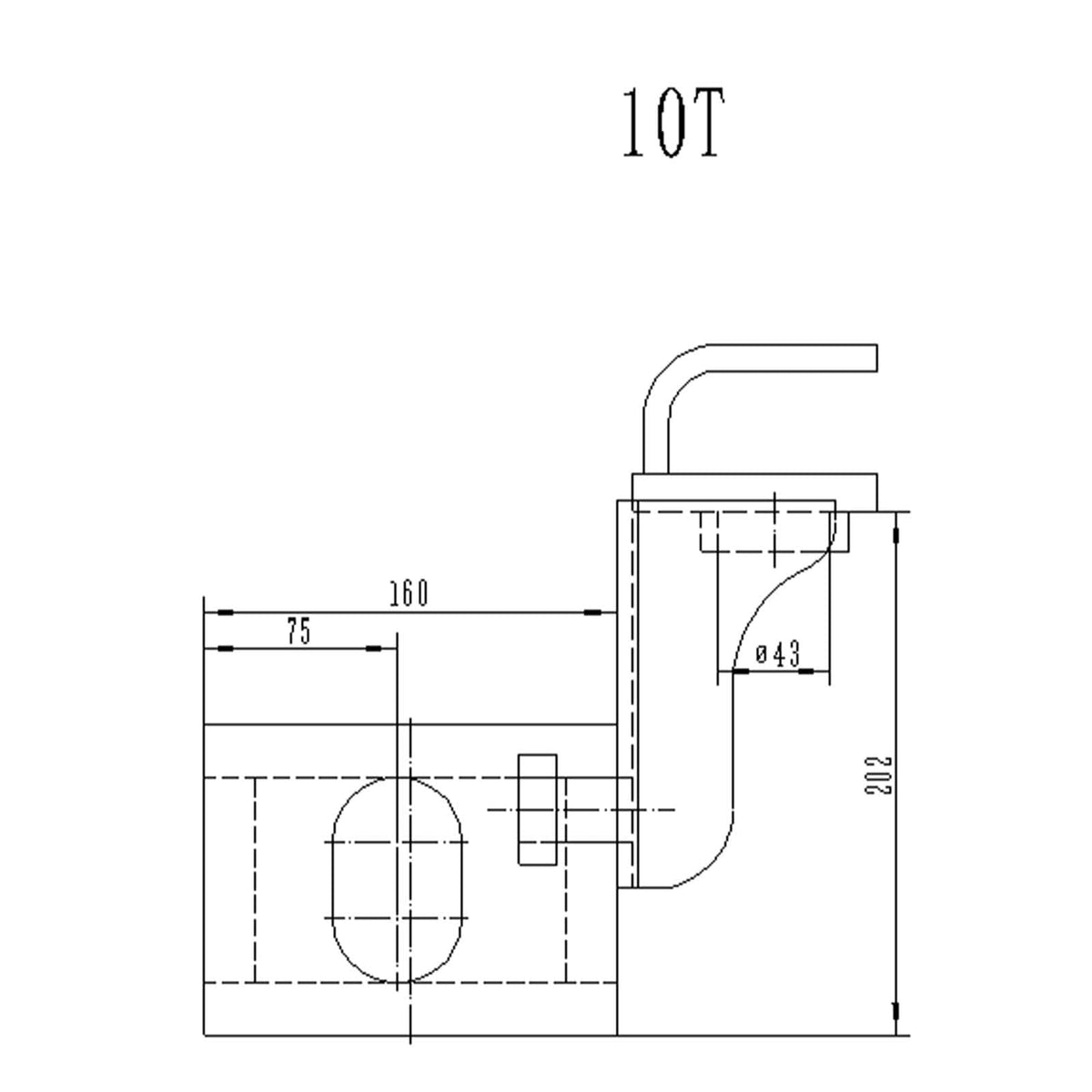 10 Ton Shipping Container Jack Lug V979653