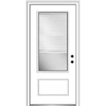 Primed Fiberglass Prehung Door 36" x 80" U171