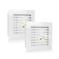 14" x 14" Aluminum Gable Vents with Screen, 2 Pack M981