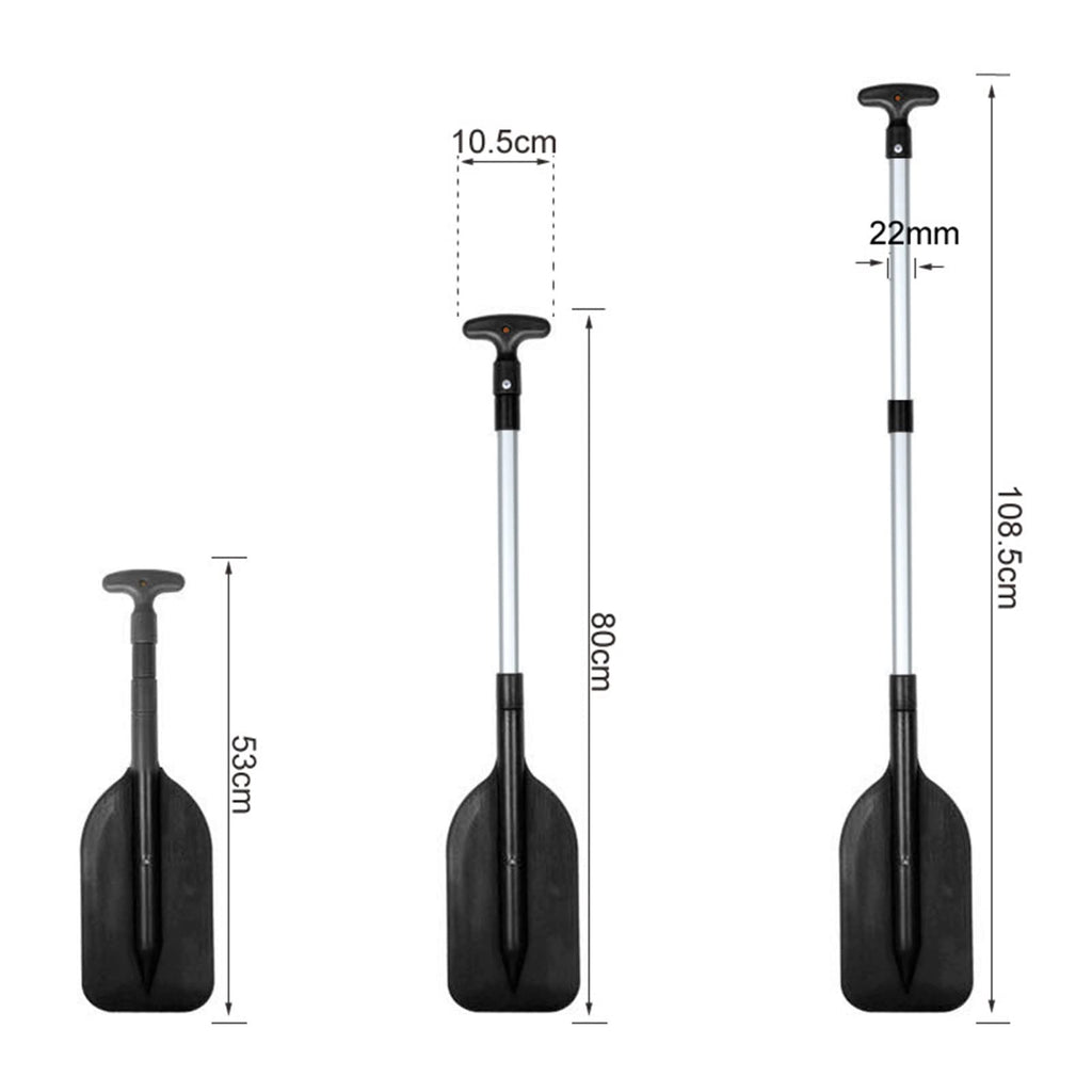 Adjustable Aluminum Alloy Telescopic Kayak Paddle E358