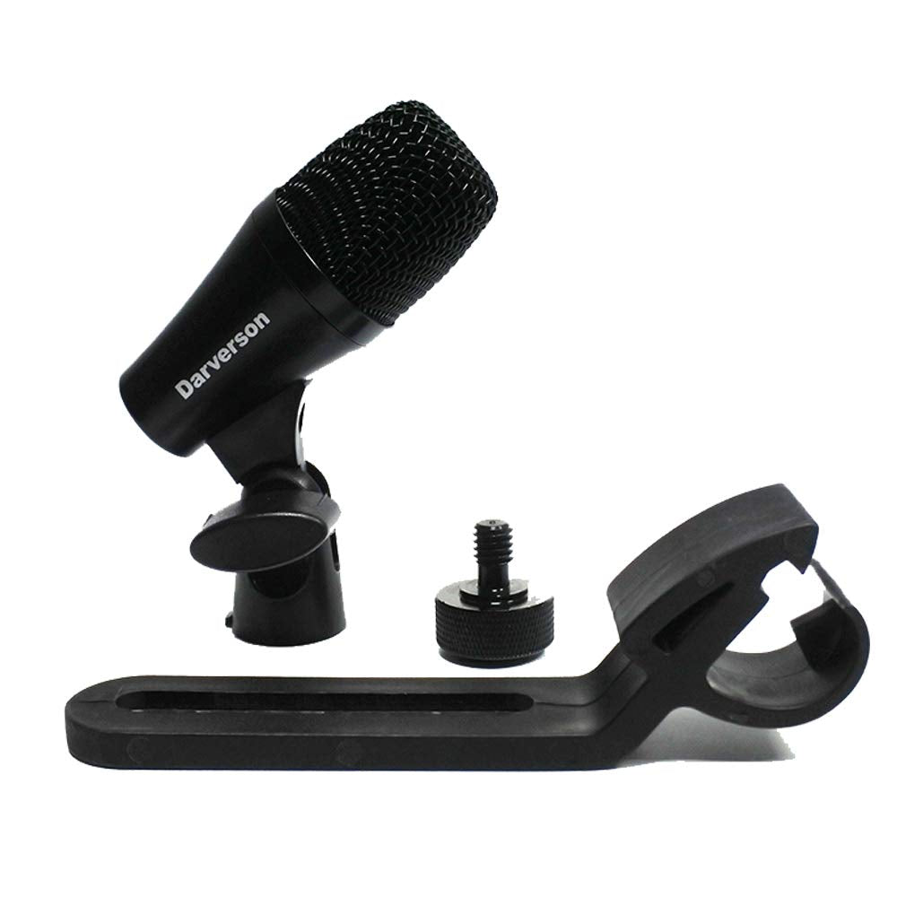 Cardioid Dynamic Drum Microphone with Fixed Holder Mount D298143