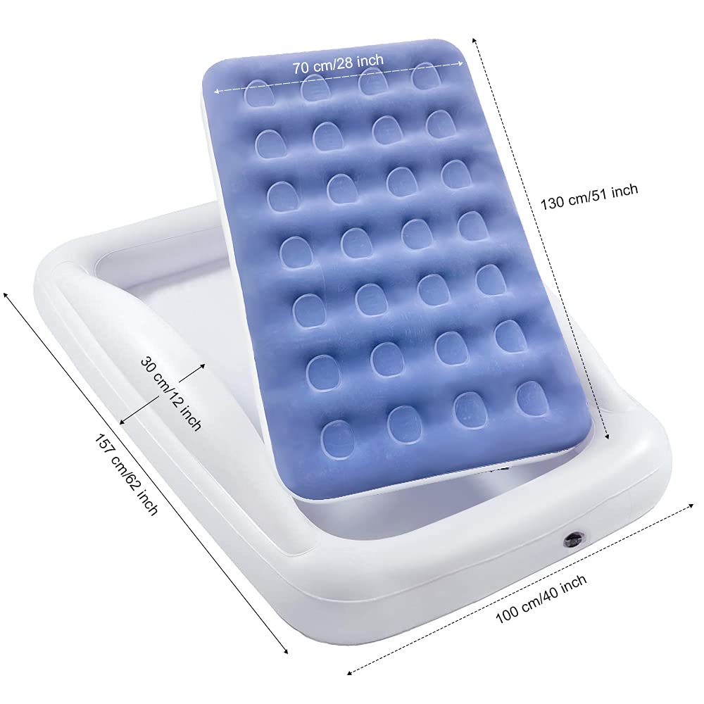 Inflatable Kids Travel Bed Toddler Air Mattress Set G7378