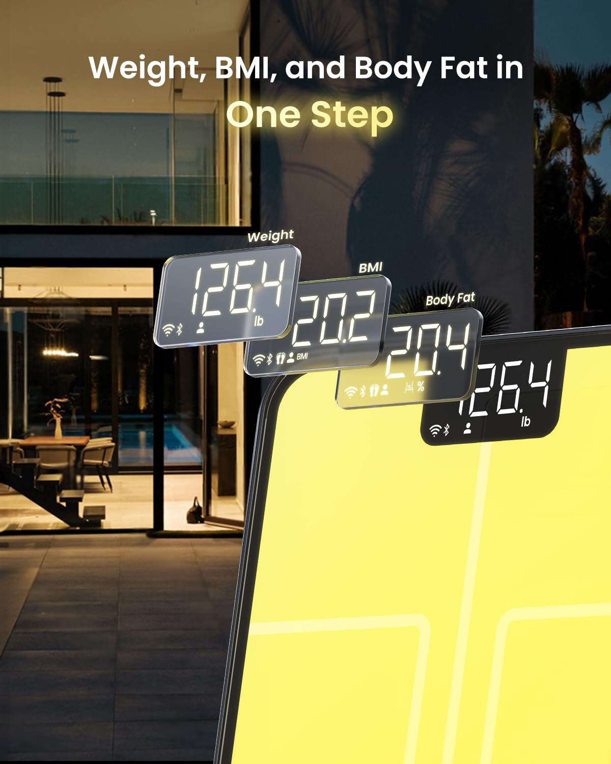 Wi-Fi Bluetooth Smart Scale V853