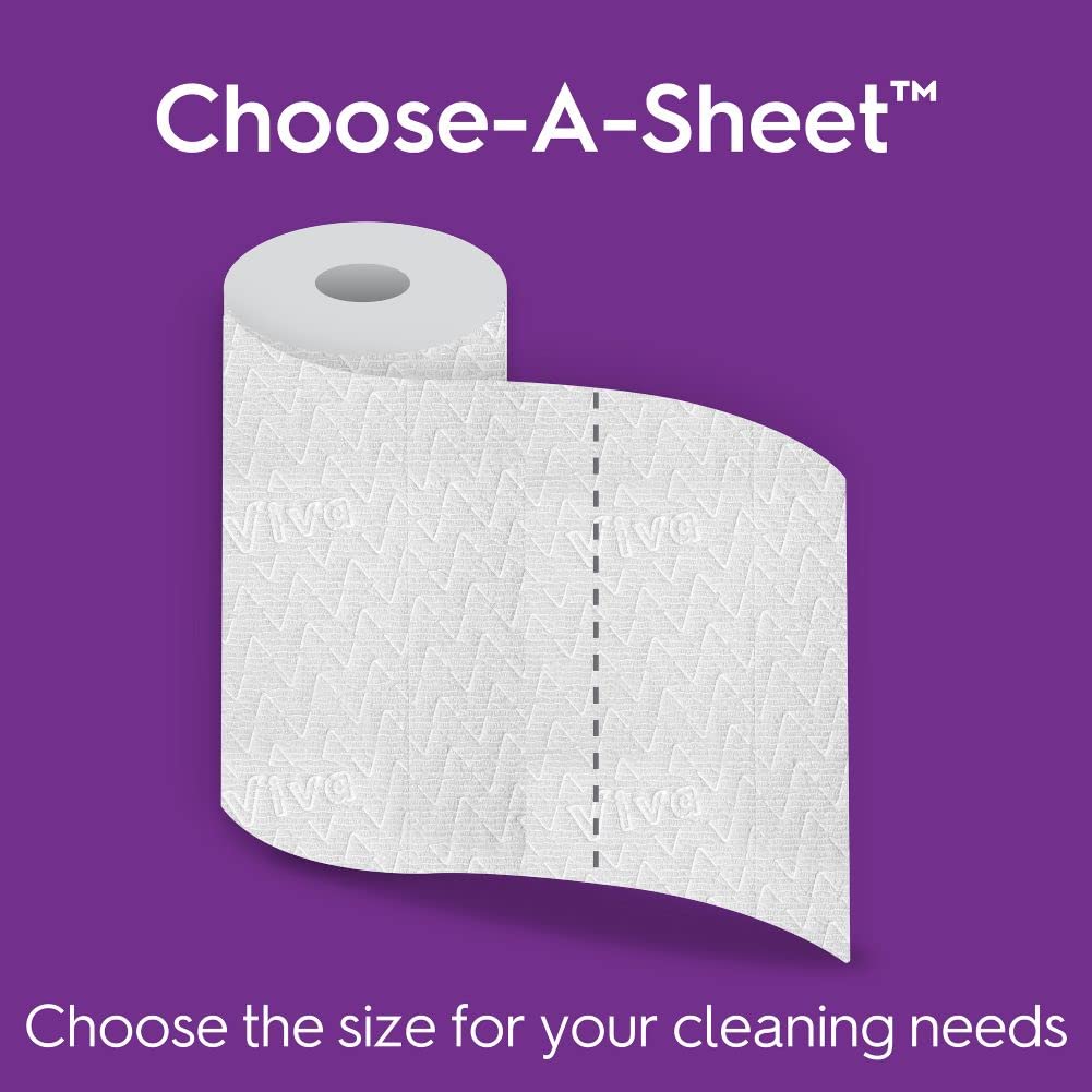 Choose-A-Sheet Paper Towels, 6 Big Rolls P202