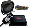 12V/24V 100W Heavy Duty Multi-Tones Siren Amplifier Horn Kit S693116
