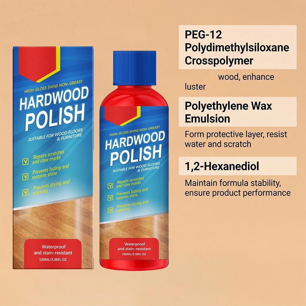 High-Gloss Wood Floor Polish E399381