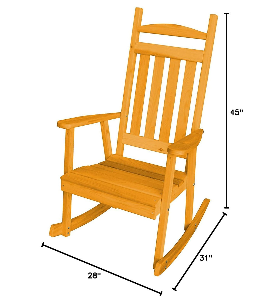 Outdoor Cedar Porch Rocker K587