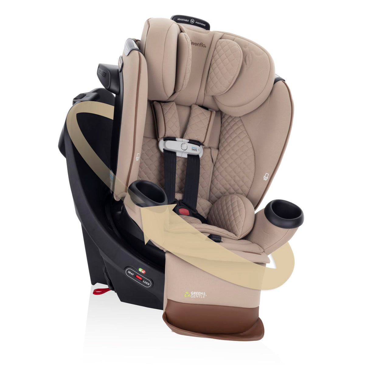 All-in-One Rotating Car Seat P55577