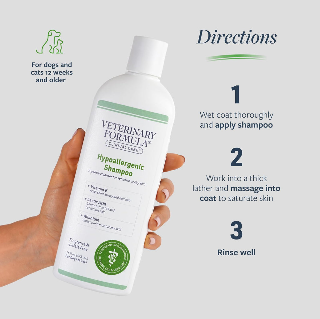 Hypoallergenic Shampoo, 16 oz B27919