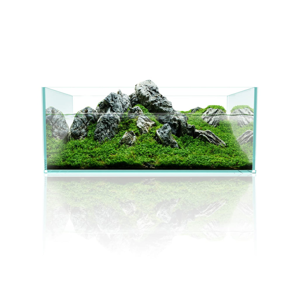 6.4Gal Shallow Rimless Aquarium Ultra-White Glass K275459
