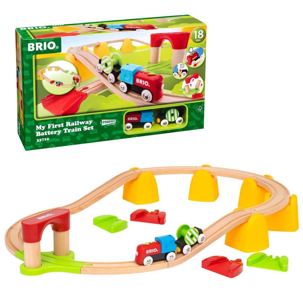 25 Piece Wood Train Set D422043