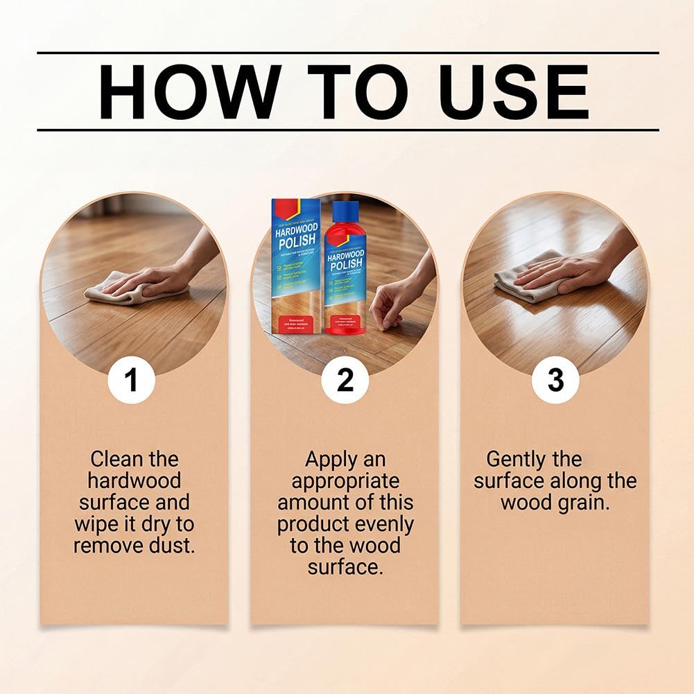 High-Gloss Wood Floor Polish E399381