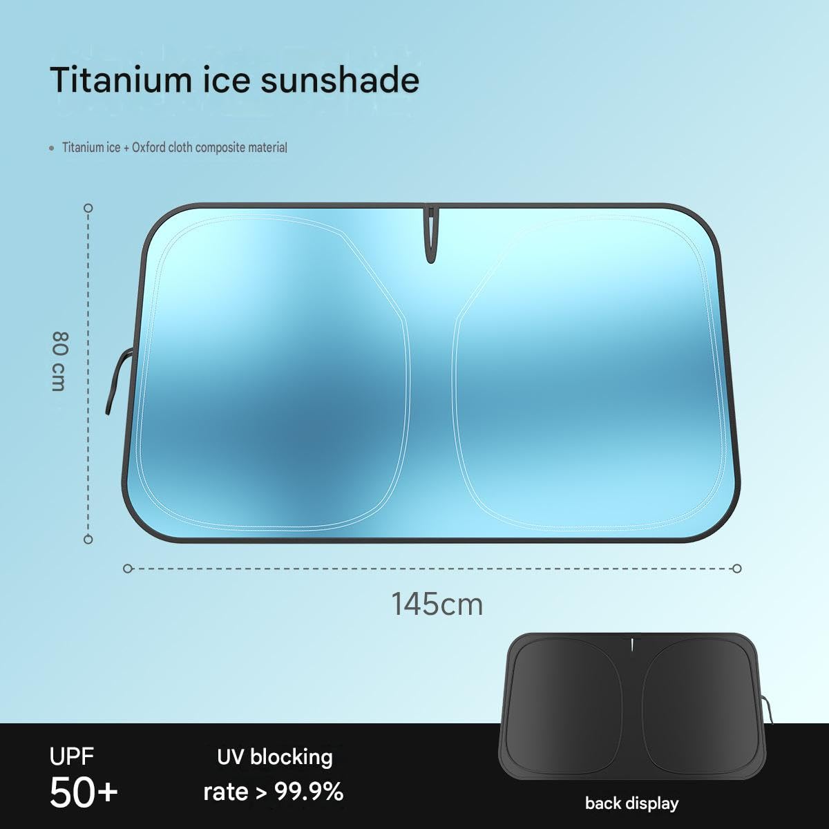 Front Window Sunshade Reflective Foldable K29539