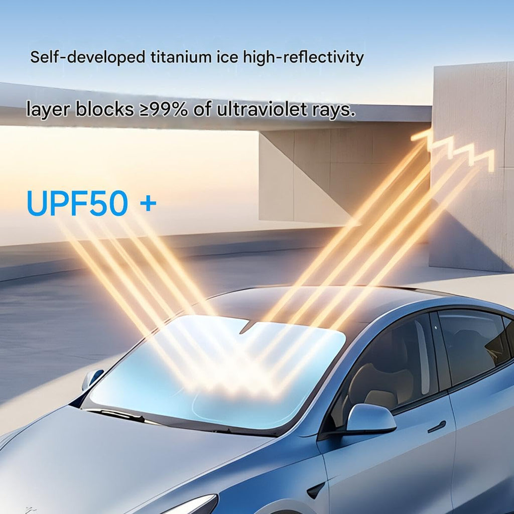 Front Window Sunshade Reflective Foldable K29539
