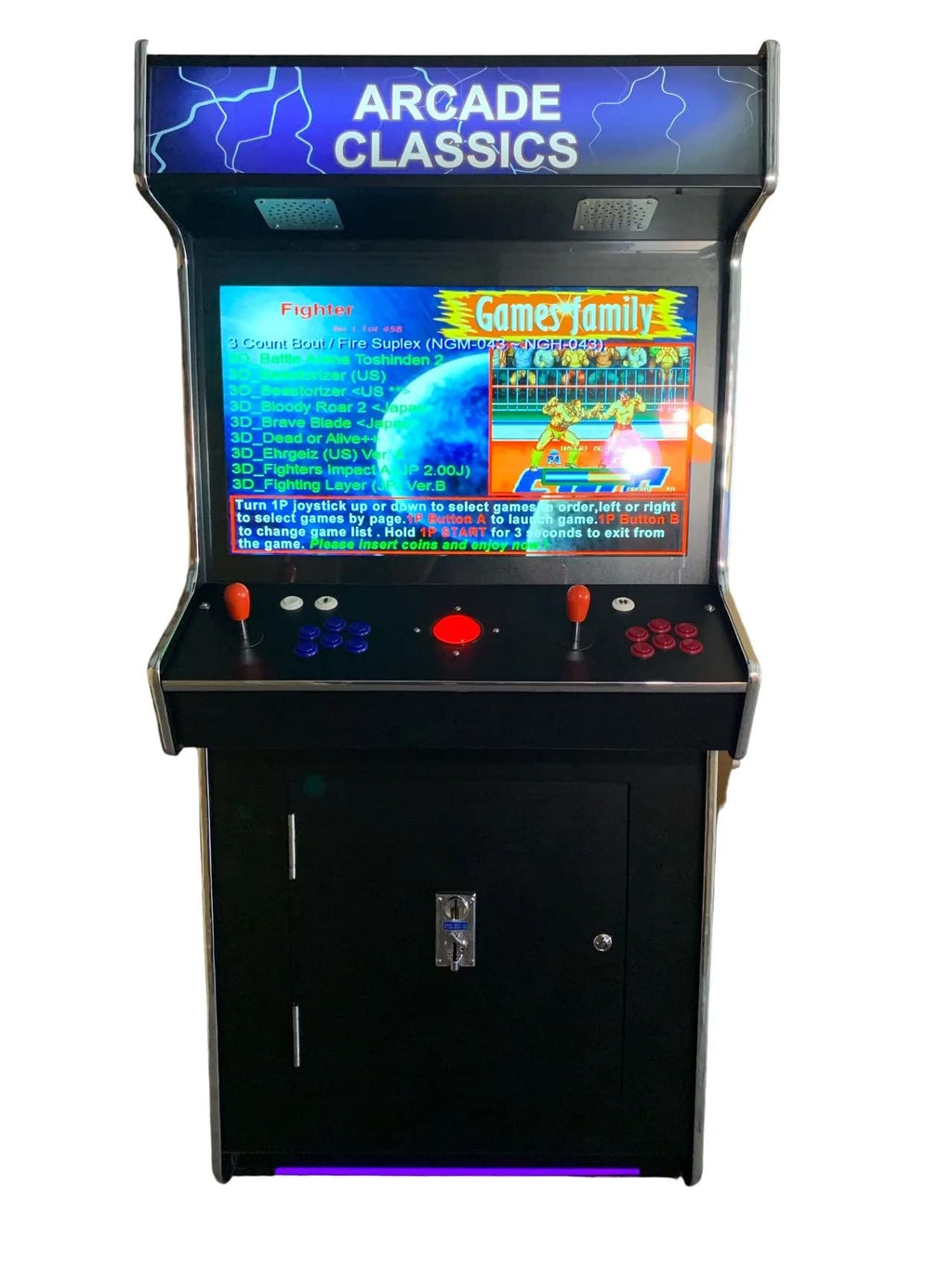Full Size Upright 2 Player Arcade Machine with 2 Shooting Guns H43284