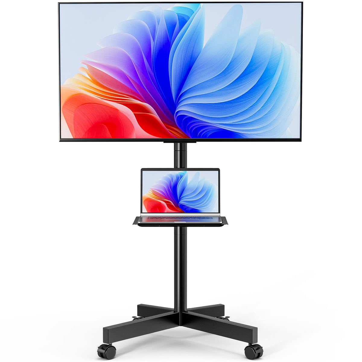 Mobile TV Stand for 23-65 Inch Flat Curved Screen TVs C5175
