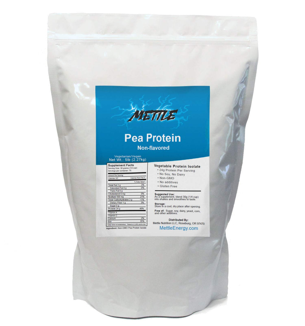 Unflavored Pea Protein Powder 5 Pound T20573