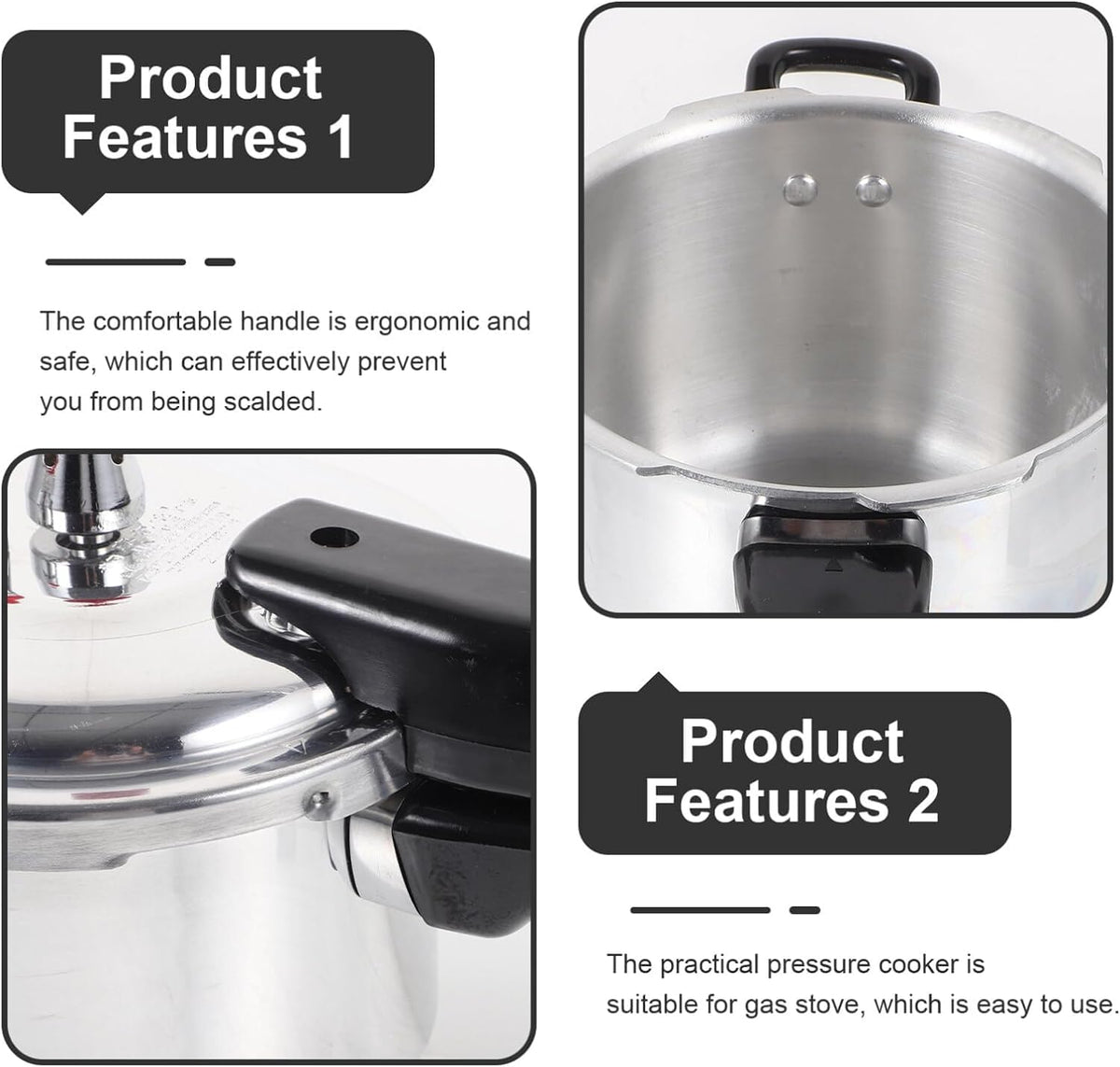 2L Aluminum Pressure Cooker N786664