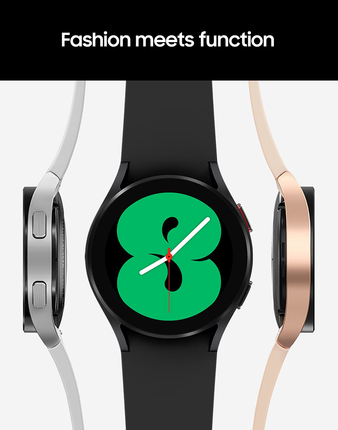40mm Black Smartwatch with GPS Fall Detection U819