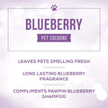 Dog Cologne 8 oz Bundle Plum Silky Blueberry Dew Finishing Spray R70349