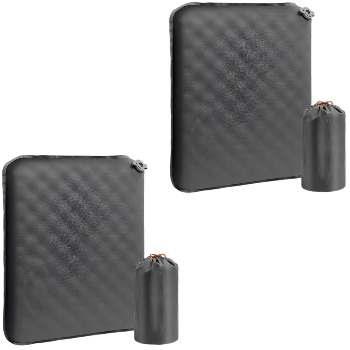 2 Pcs Inflatable Seat Cushion, 16.9 X 13 in, Lightweight Nylon TPU N613