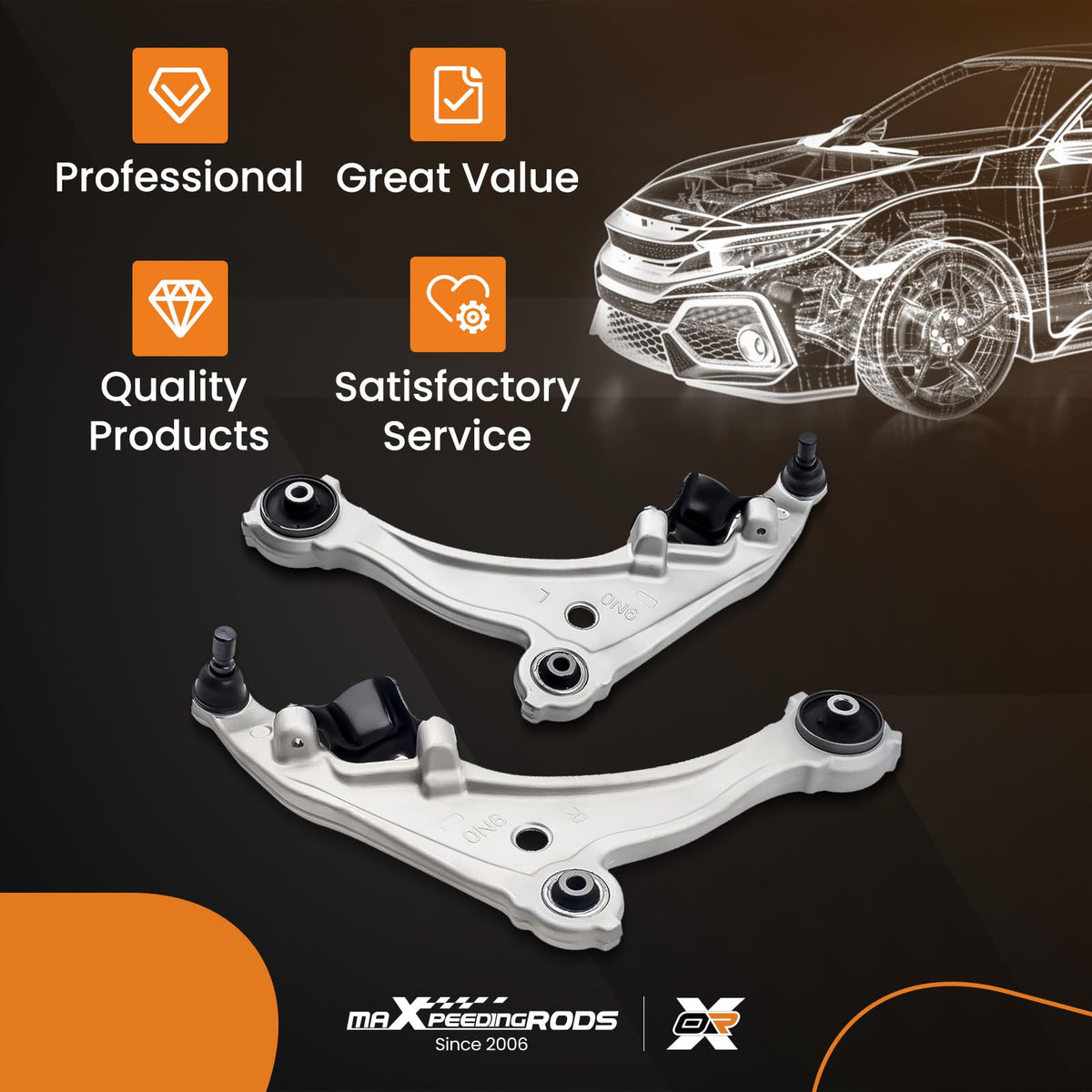 Front Lower Control Arm Kit T821975
