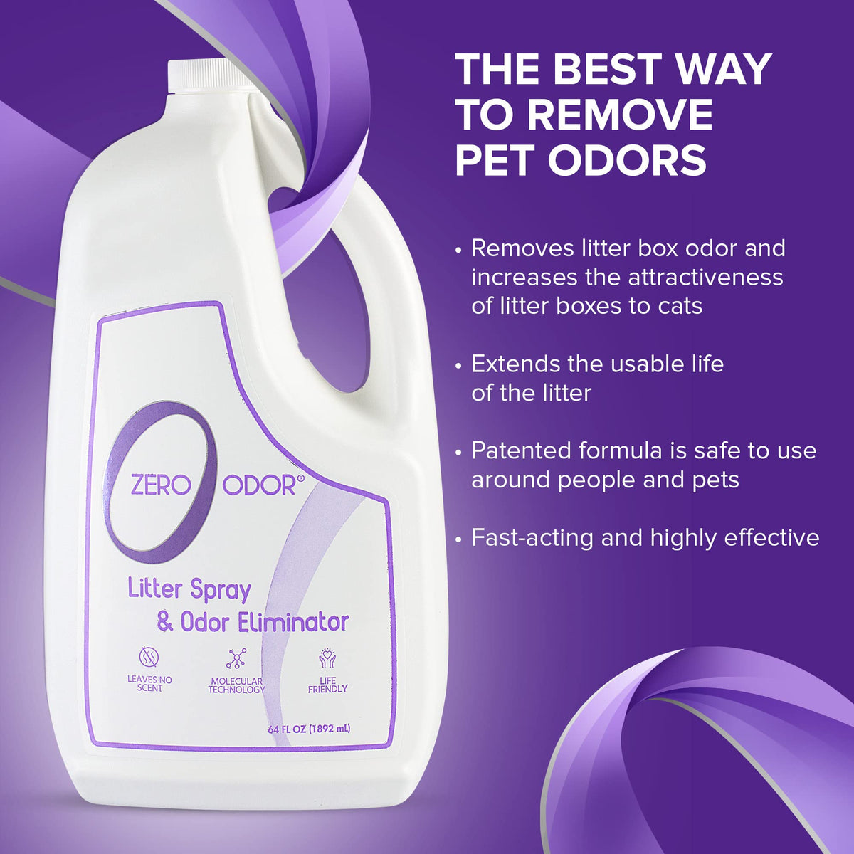 Cat Litter Deodorizer Refill 64 oz D121