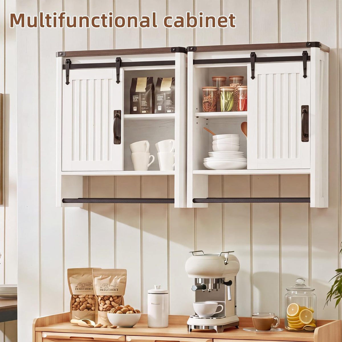 Bathroom Wall Cabinet with Sliding Door J859849