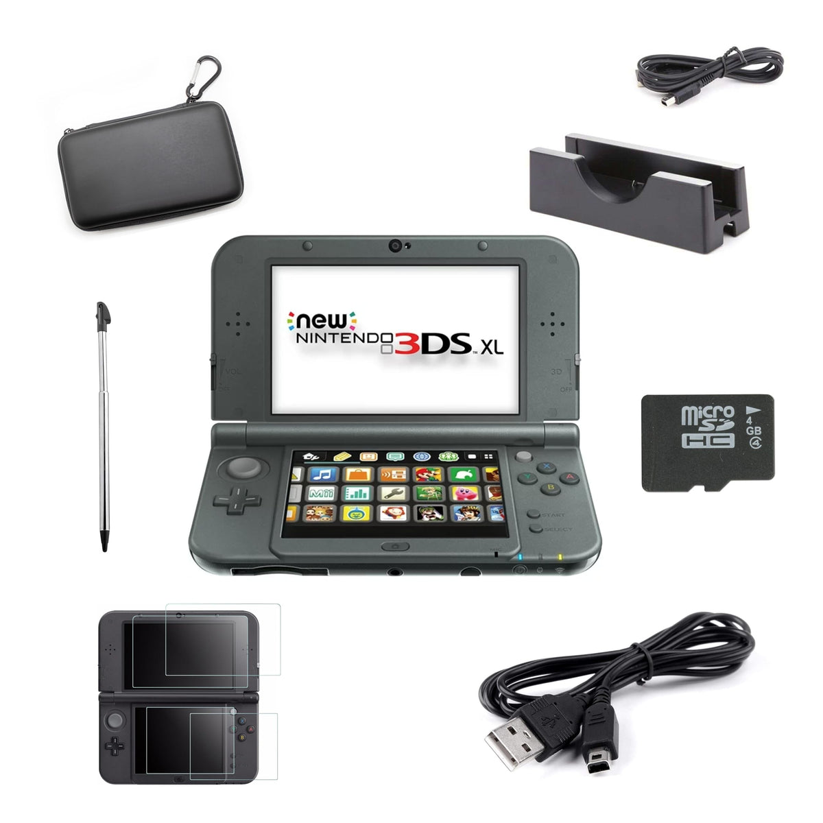 Black New 3DS XL U883477