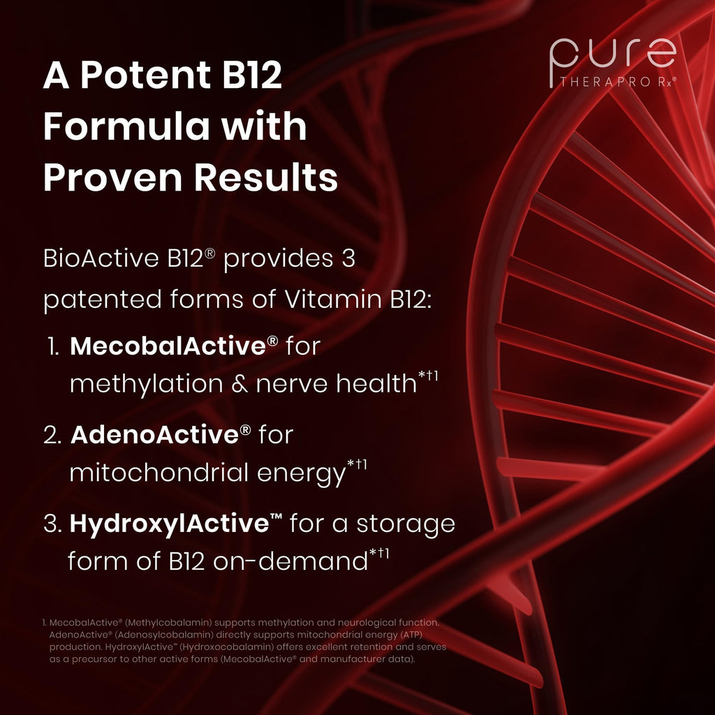BioActive B12 Liquid 5000mcg 60 Servings Y4402