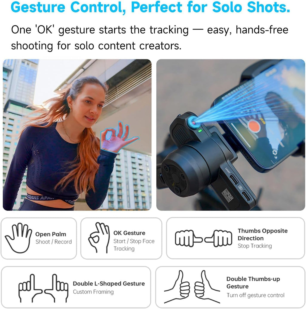 Camera Gimbal with AI Tracking P426