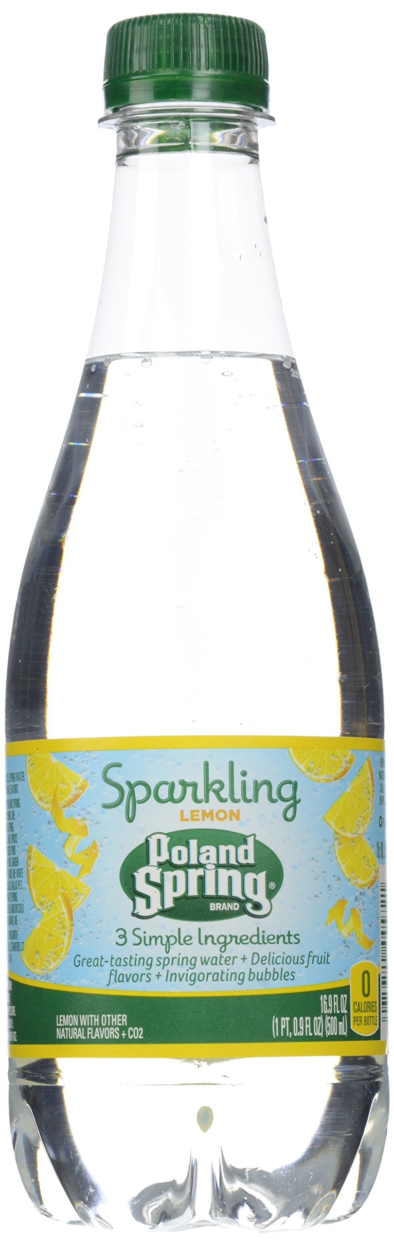 Sparkling Spring Water Lemon 16.9 oz 24 Count O2011