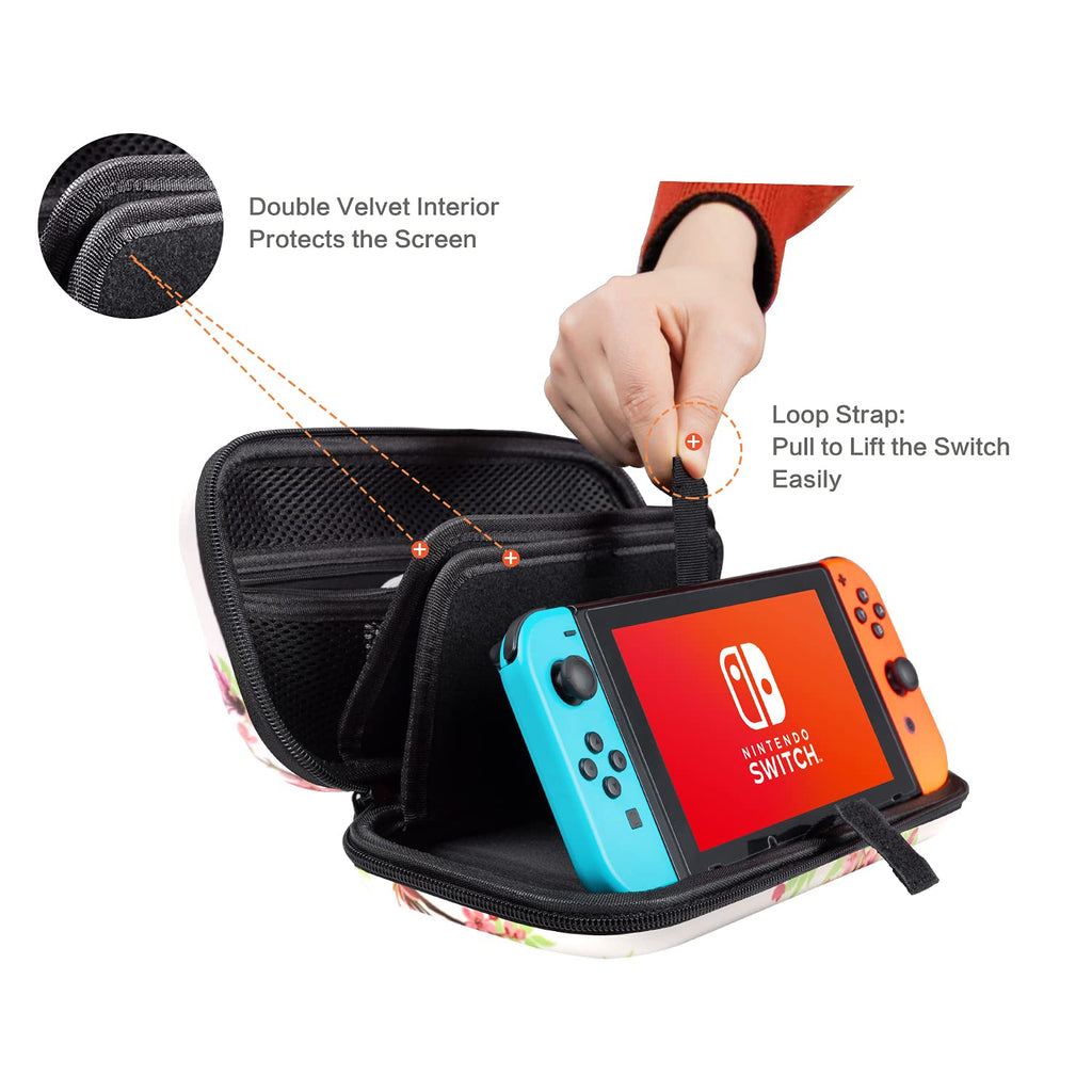 Switch Case with 16 Game Card Slot V658