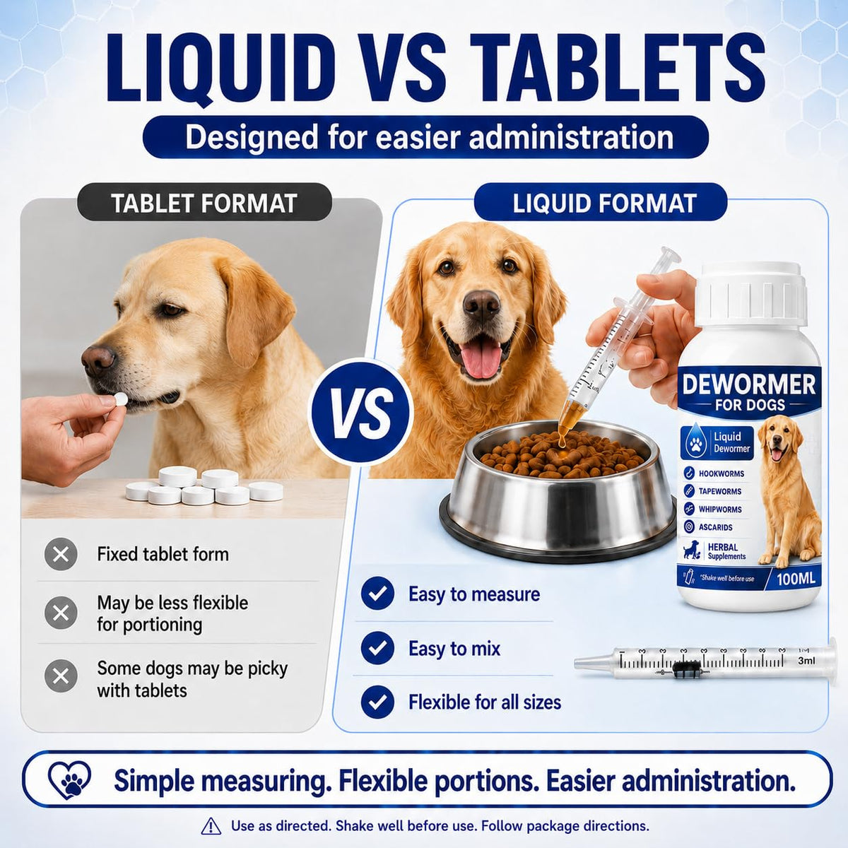 Dog and Puppy Dewormer Liquid B331