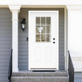Fiberglass Exterior Door with Brickmould, 36'' x 80'' Front Entry Door O378820