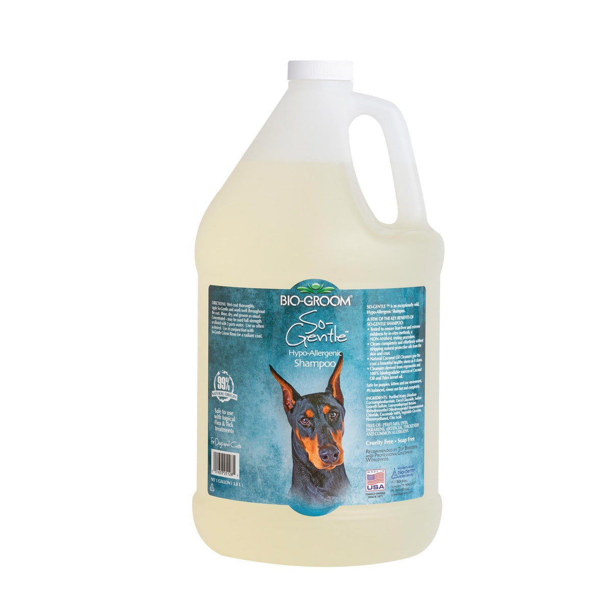 Hypoallergenic Tearless Dog Shampoo 1 Gallon E793902