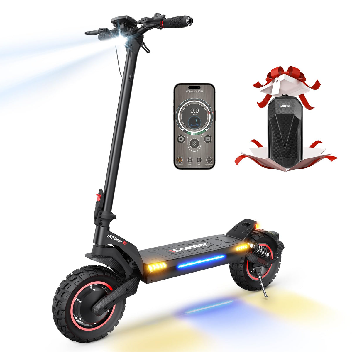 Electric Scooter with Off-Road Tires G155