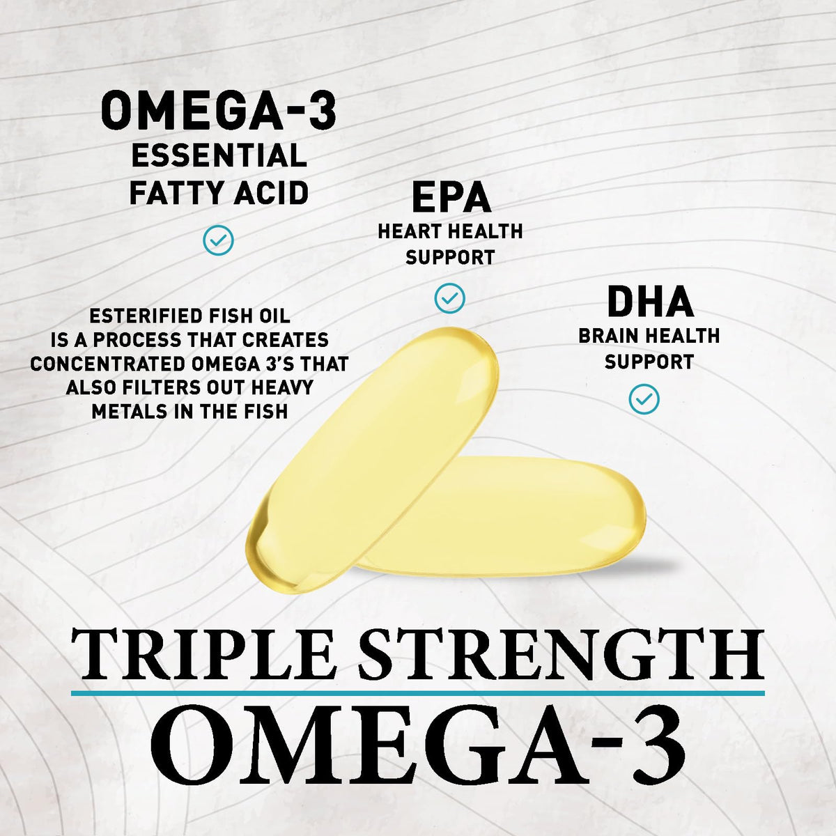 2400mg Omega 3 Fish Oil Softgels M942344
