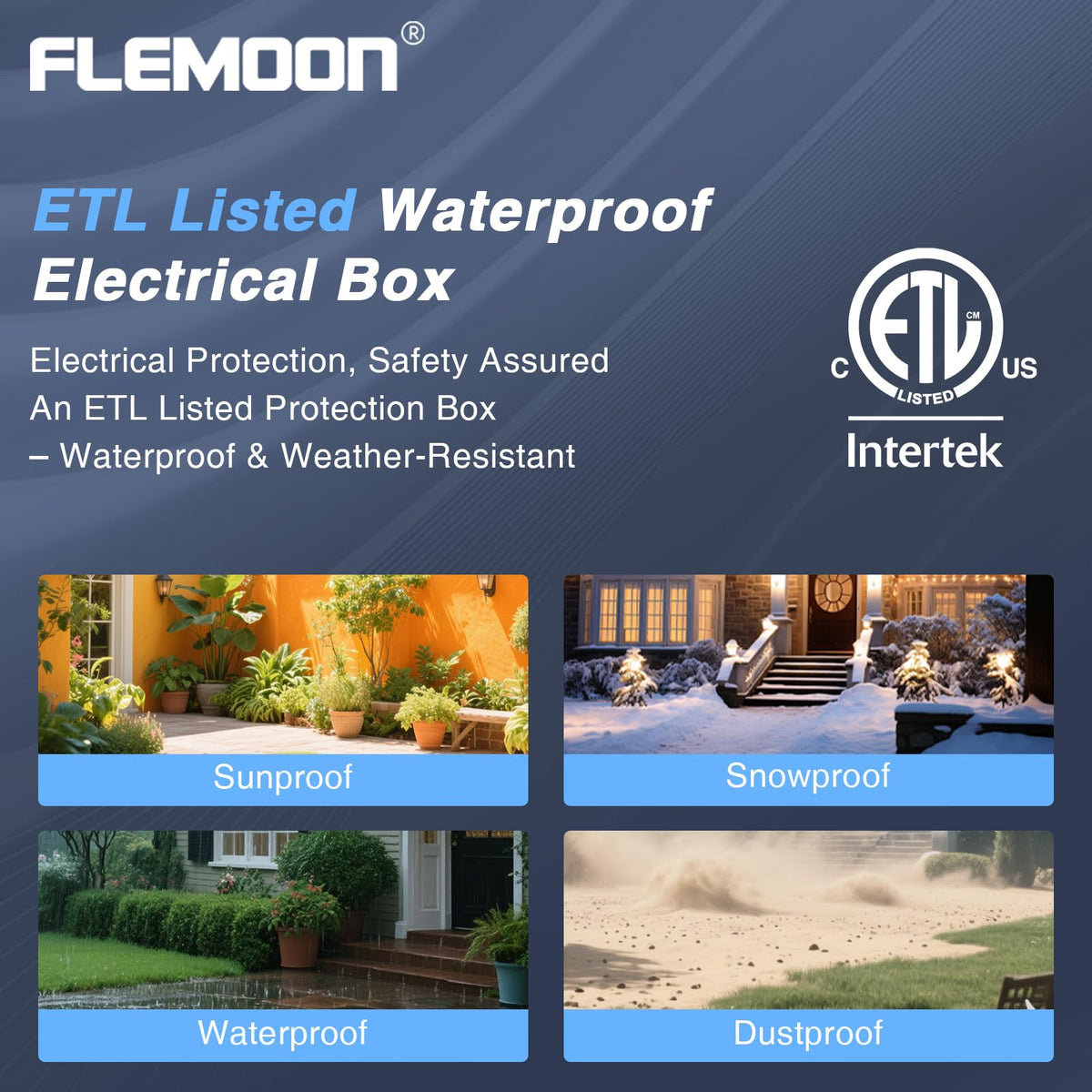 Large IP54 Waterproof Outdoor Electrical Box W946