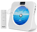 Portable CD Player with Bluetooth FM Radio USB White B87775