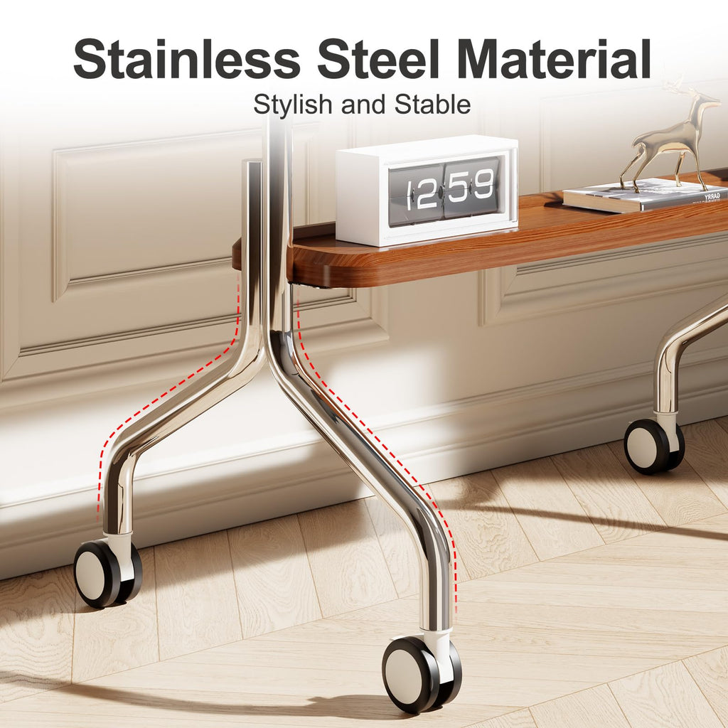 Rolling TV Stand for 32-75" TVs with Shelf O207964