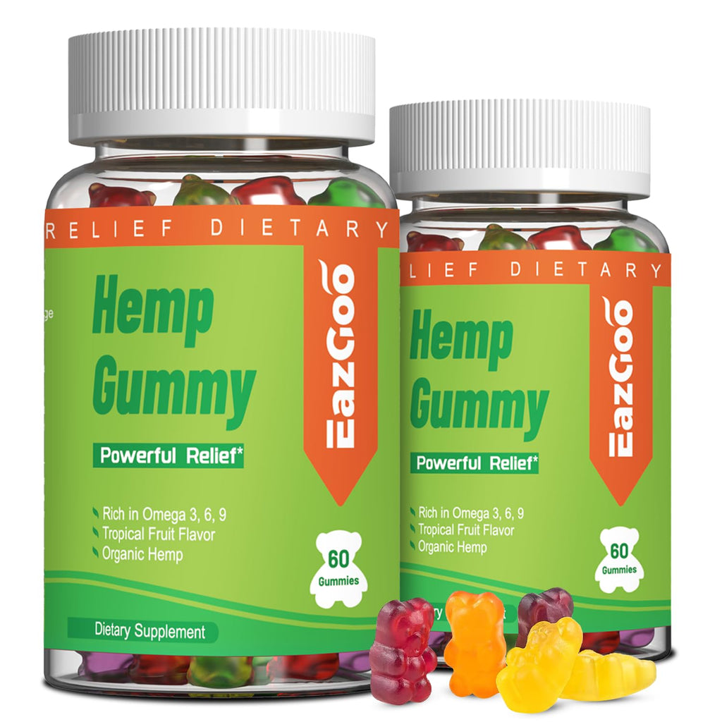 Hemp Gummies 2,000,000 XXL Extra Strength 120 Counts C850