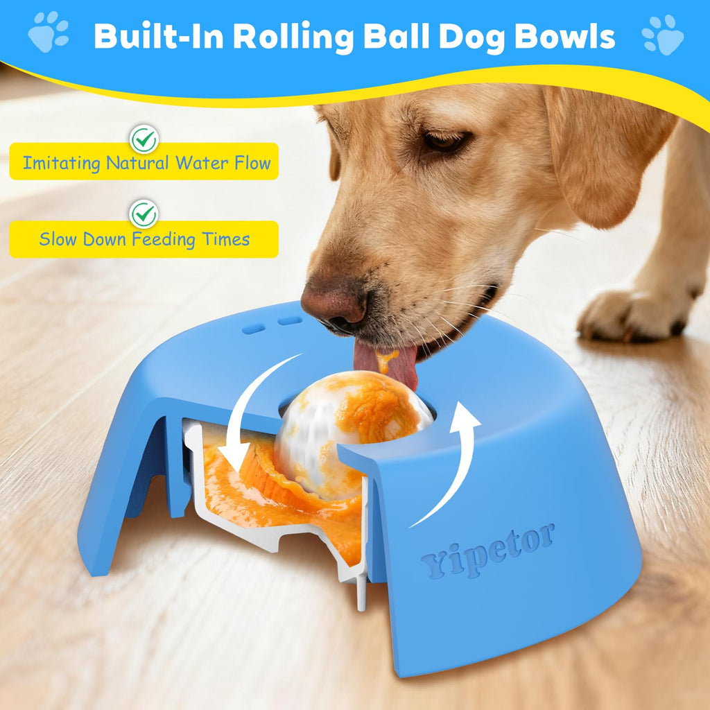 Dog Lick Bowl Slow Feeder Puzzle Toys A442