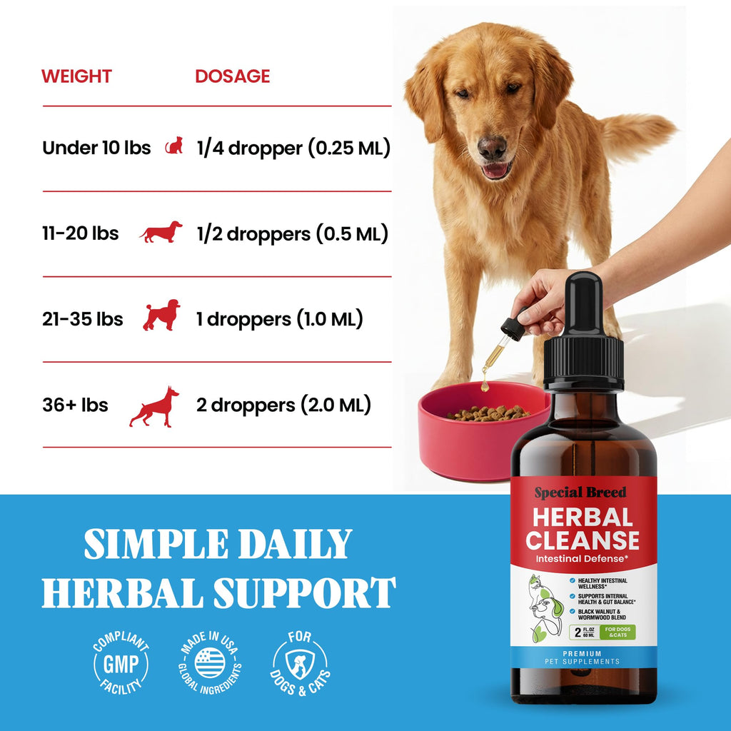 2 oz Herbal Cleanse for Dogs & Cats Q526340