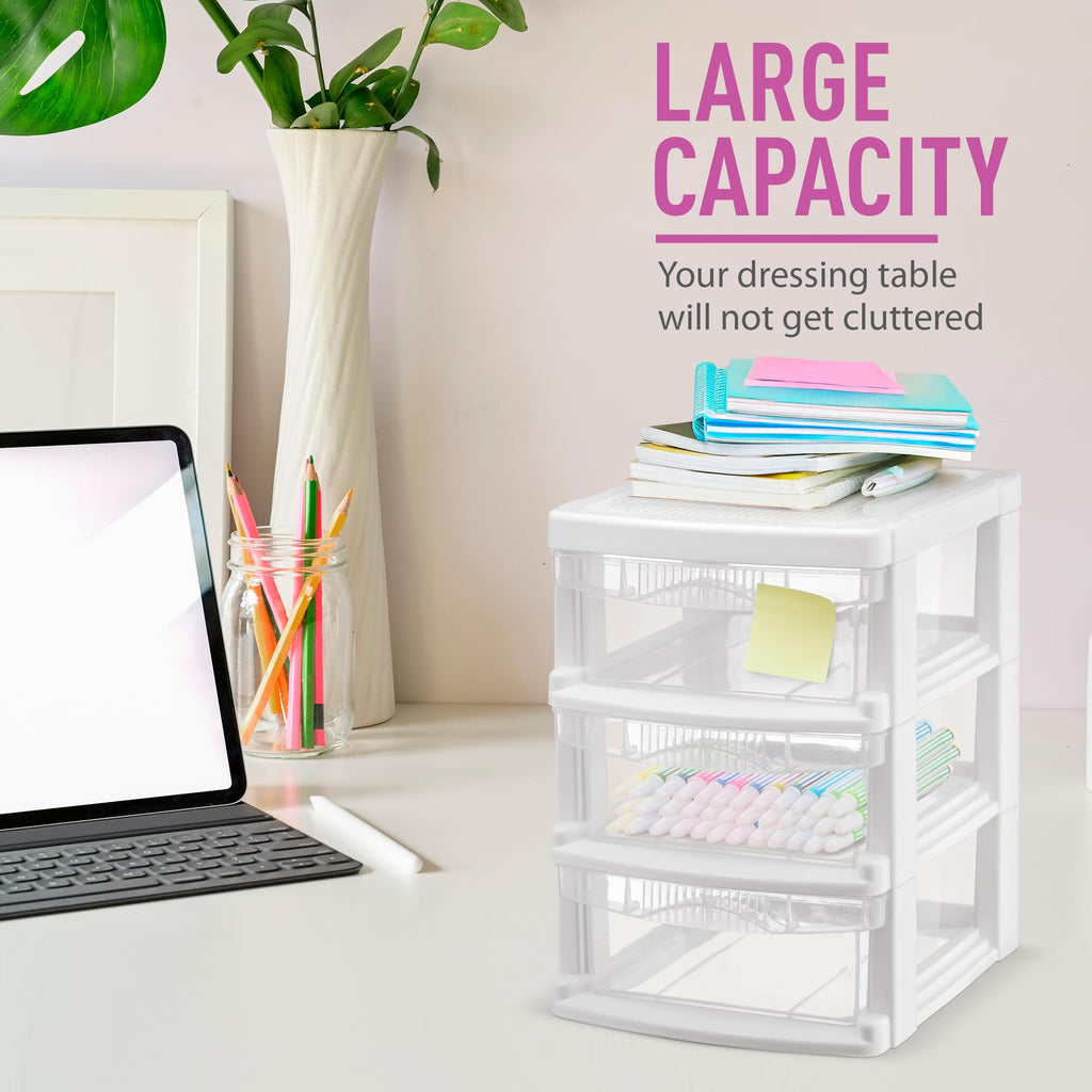 3 Drawer Plastic Storage Unit A833941