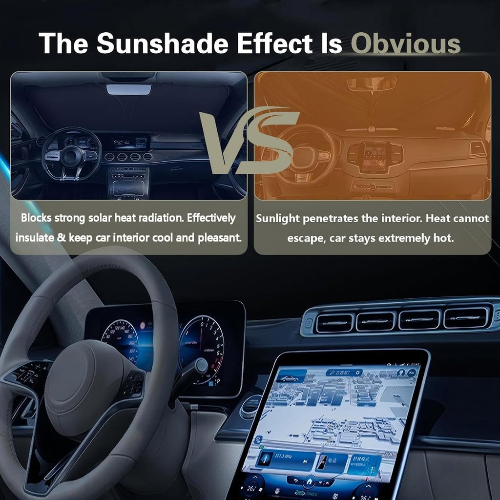Front Window Sunshade Reflective Foldable K29539
