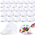 White Adjustable Baseball Hat G995